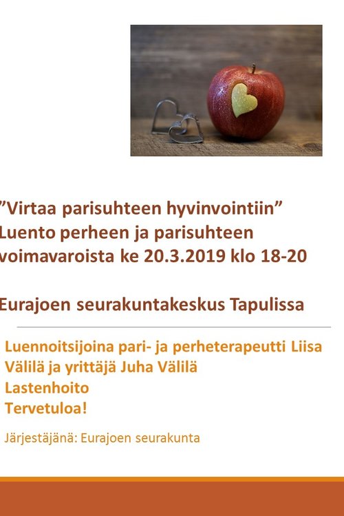 Parisuhdeilta Virtaa parisuhteeseen Parisuhdeilta Virtaa parisuhteeseen