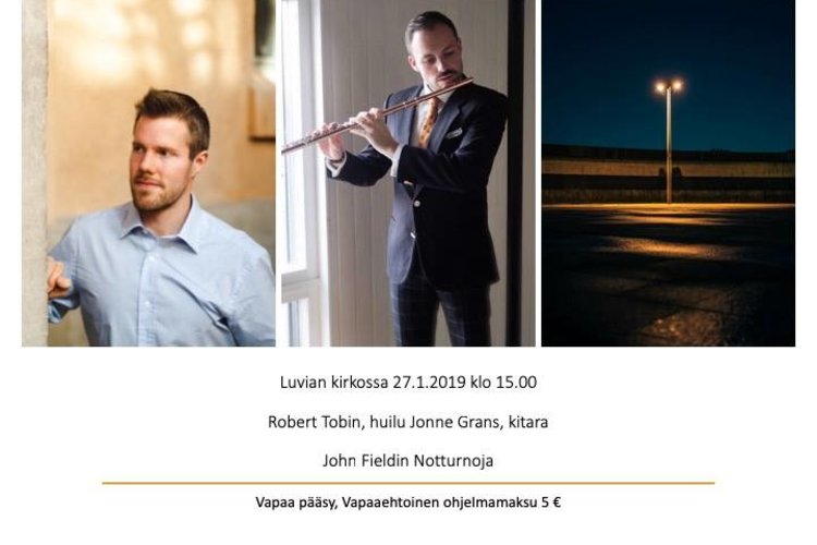 Konsertti Luvian kirkossa 27.1. klo 15.00 Konsertti Luvian kirkossa 27.1. klo 15.00