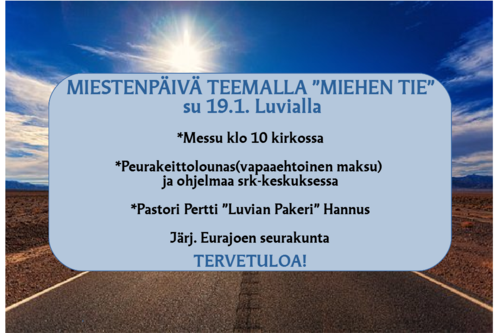 Miestenpäivä Luvialla