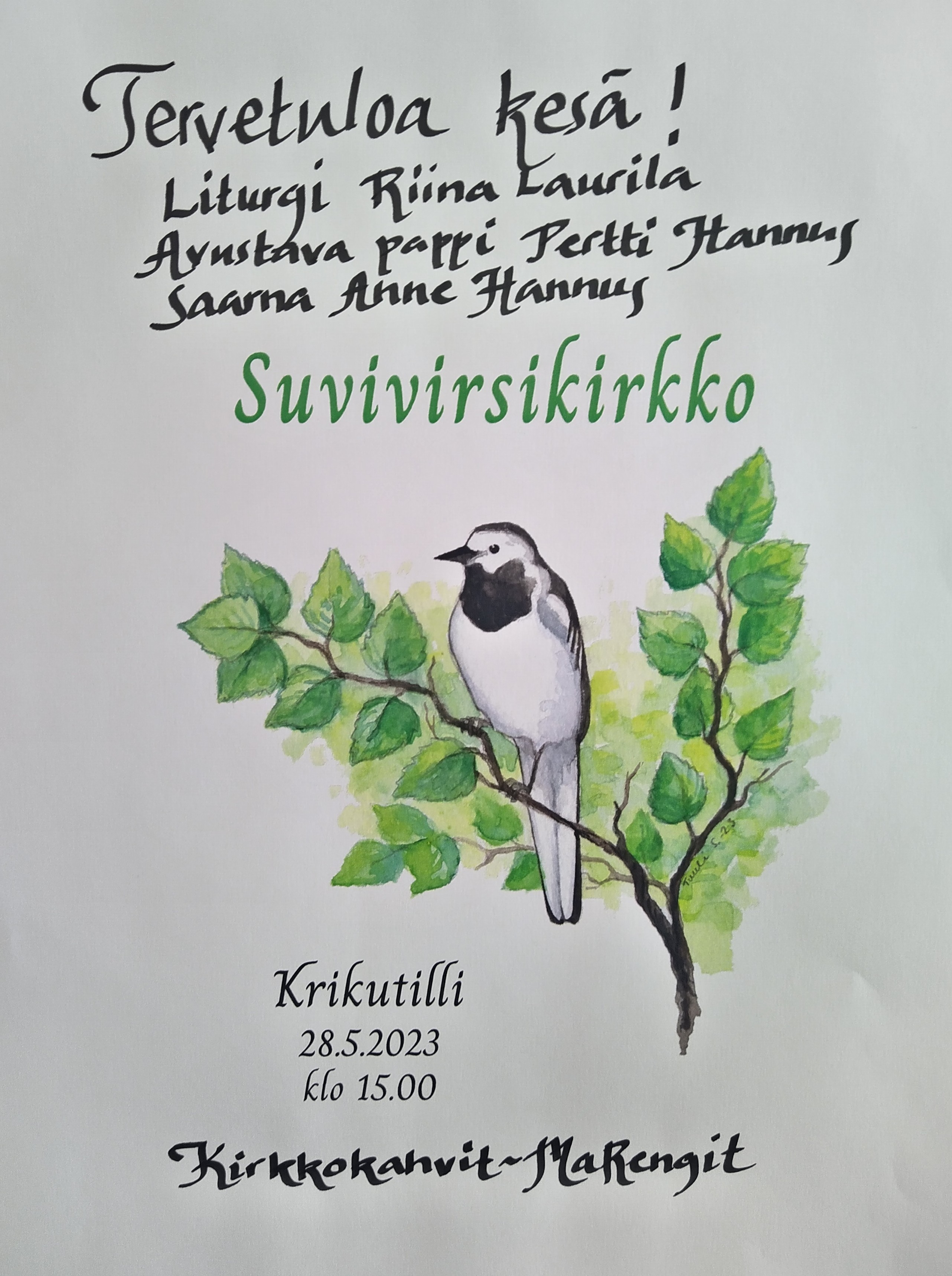 Suvivirsi Luvian murteella