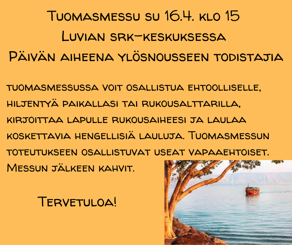 Tuomasmessun mainoskuva
