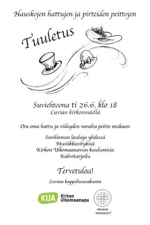 Suviehtoo kirkonmäellä Suviehtoo kirkonmäellä