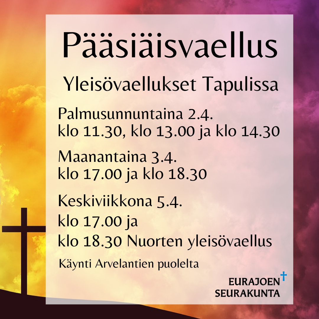 Pääsiäisvaelluksen mainoskuva