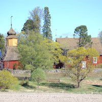 Avaa kuva isommaksi Irjanteen kirkko ja kellotapuli
