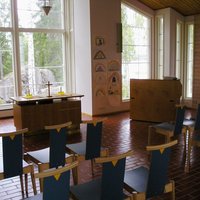 Avaa kuva isommaksi Luodon leirikeskuksen kappeli